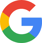 The letter "G" appears in a circular design, with red, blue, green, and yellow segments forming the shape, representing Google's logo on a white background.