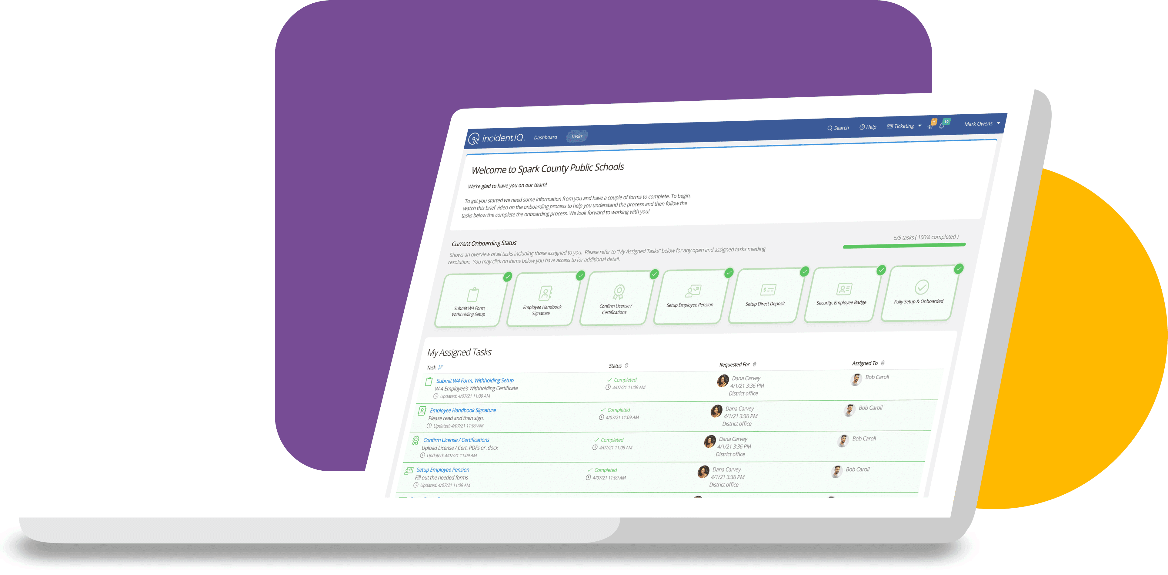 Incident IQ Employee Onboarding