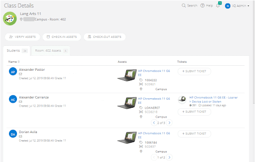 Resolving a help ticket with SIS integrations