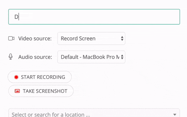 Short video of how to use Incident IQ's screen recorder feature