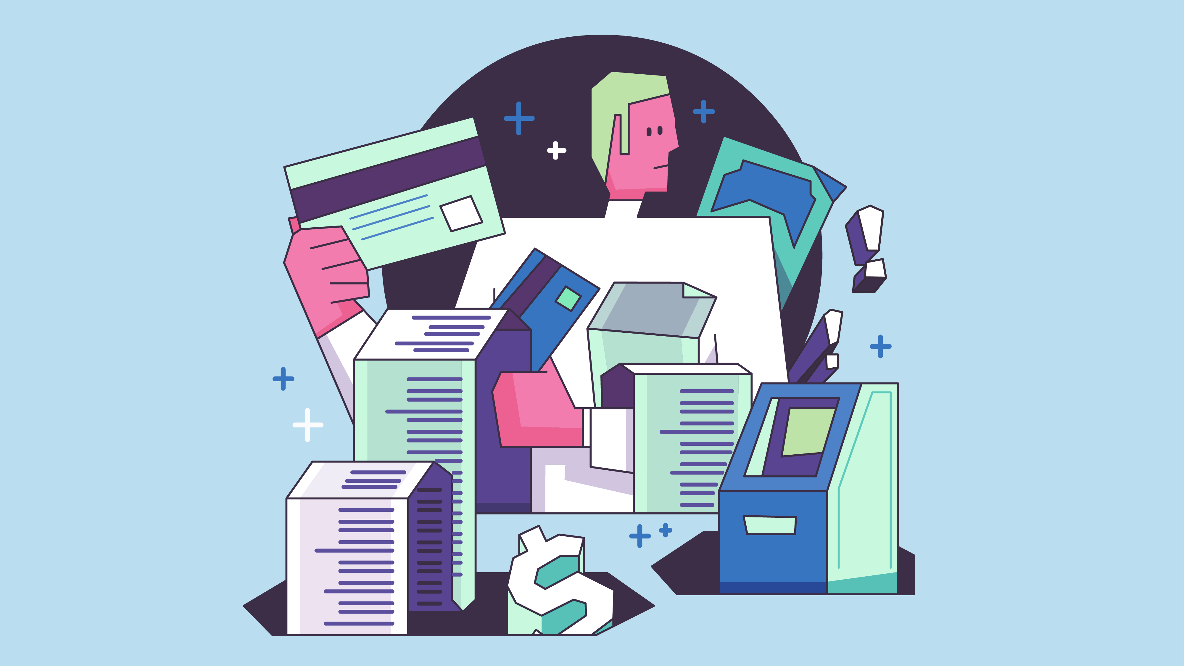 A man streamlining his budgeting process.