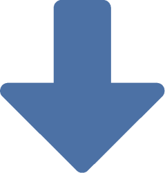 Blue arrow icon pointing down